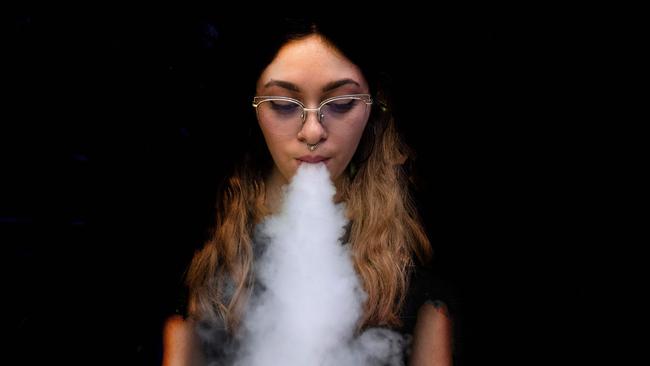 There are smarter ways to discourage vaping than by coercion, but a little imagination is required... Picture: AFP