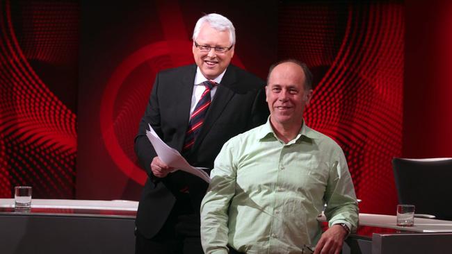 Had contact ... it’s understood Q&A executive producer Peter McEvoy conducted a briefing with preselected questioners before Monday night’s show. Picture: Sam Mooy