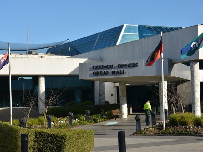 The Whittlesea Council offices in South Morang. Picture: Mark Smith