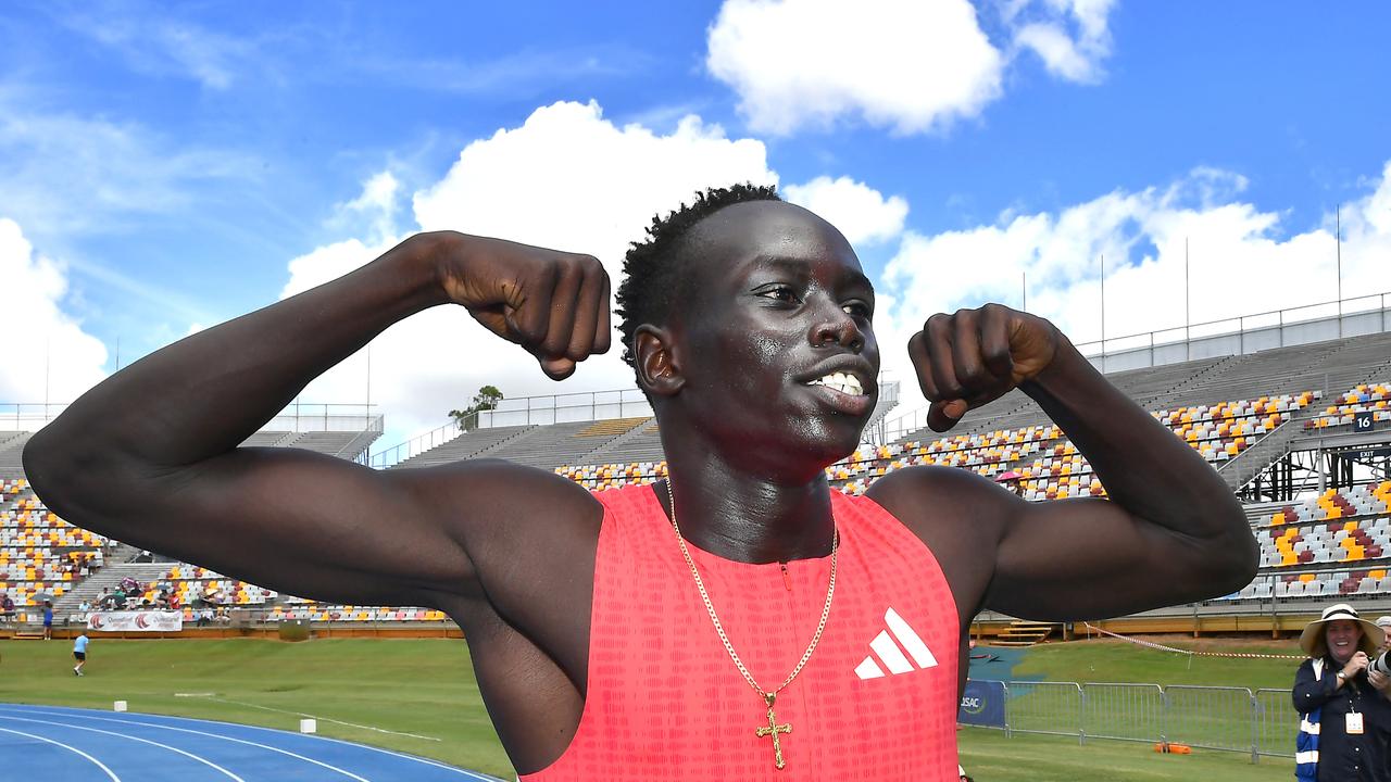 Queensland teen sprint sensation Gout Gout powers to huge win