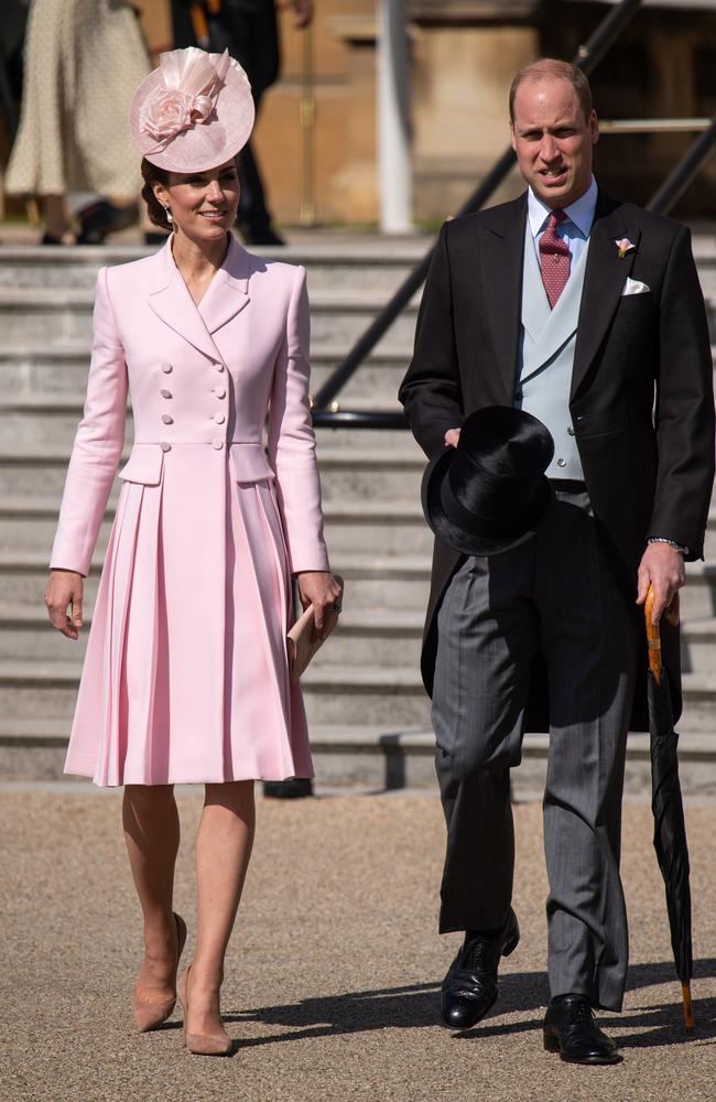 Other members of the royal family, including Kate Middleton and Prince William, are expected to represent the Queen at garden parties. Picture: Dominic Lipinski – WPA Pool/Getty Images