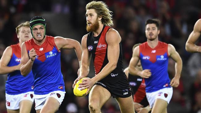 Essendon captain Dyson Heppell.