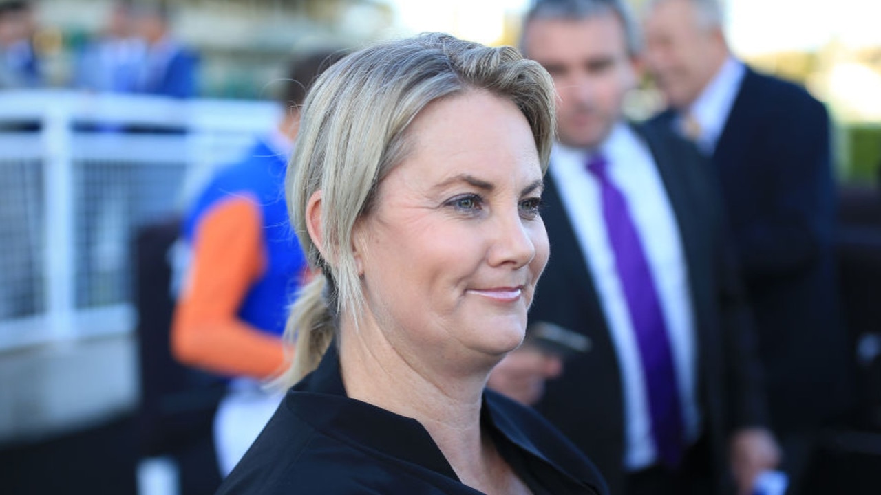 SYDNEY, AUSTRALIA - MARCH 07: Trainer Wendy Roche looks on after winning race 9 with Nettoyer during Sydney Racing at Royal Randwick Racecourse on March 07, 2020 in Sydney, Australia. (Photo by Mark Evans/Getty Images)