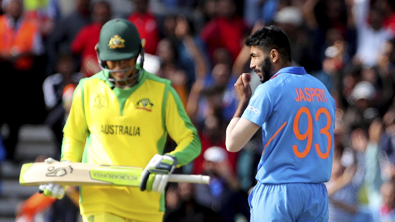 Usman Khawaja is yet to score a half-century in the World Cup. Photo: Aijaz Rahi/AP Photo.