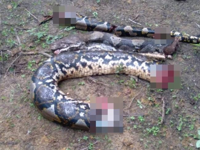 Jahrah, 54, grandmother eaten by python. Picture: Viralpress/Australscope