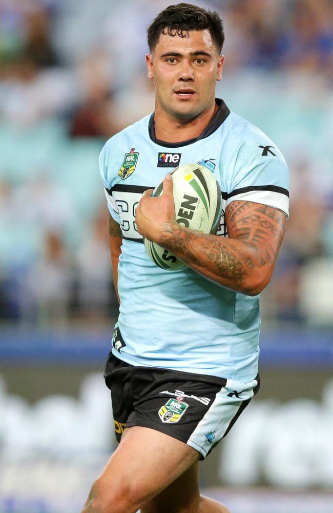 Forward David Fifita Re Signs With Cronulla Sharks For Two More Seasons