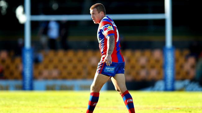 It’s been a tough time for Trent Hodkinson. Photo: Gregg Porteous