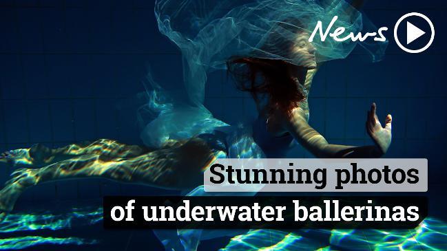 Stunning photos of underwater ballerinas