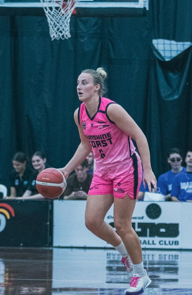 USC Rip City women's basketball player Liisa Ups will be a key reason for her team’s success in the 2022 NBL1 North competition. Picture: Jack Riddiford.