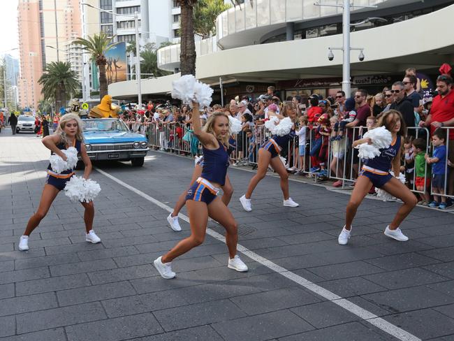 Pictured during the Superhero parade at Broadbeach as part of Supanova . Pic Mike Batterham