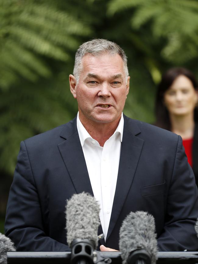 Scott Stewart pictured at Parliament House. Image: Josh Woning