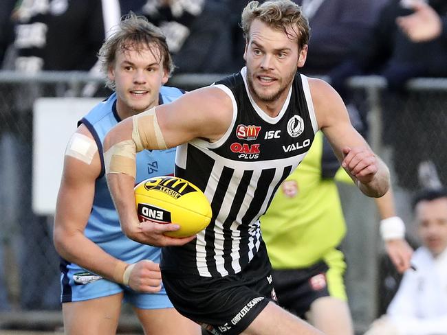 17/06/18 - SANFL - Port Adelaide v Sturt at Alberton Oval. Jack Watts. Picture Sarah Reed