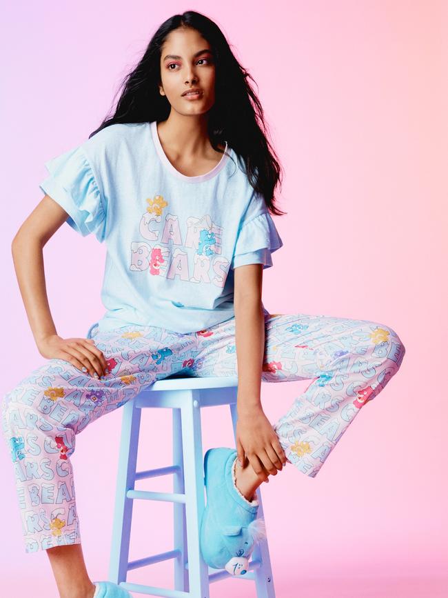 Vi in a Peter Alexander campaign. Picture: Supplied