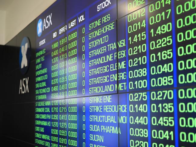 SYDNEY, AUSTRALIA - NewsWire Photos DECEMBER 1, 2020 - The Australian Stock Exchange (ASX) on Tuesday, December 1, 2020 and located at the Exchange Centre, 20 Bridge St, Sydney NSW 2000.Picture: NCA NewsWire / Christian Gilles