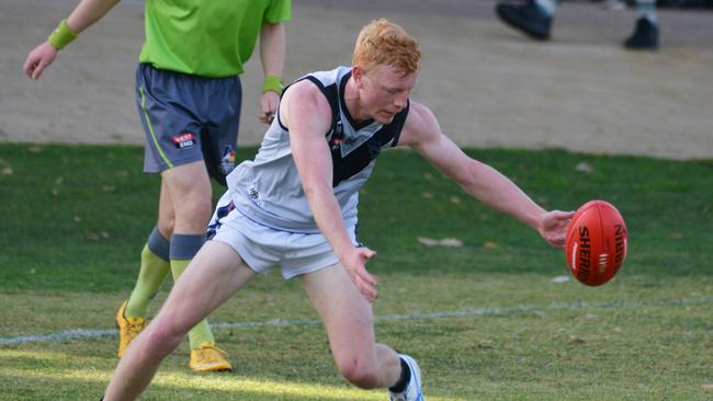 Unley’s Josh Stevens has been in top form for the Jets. Picture: AAP/Brenton Edwards