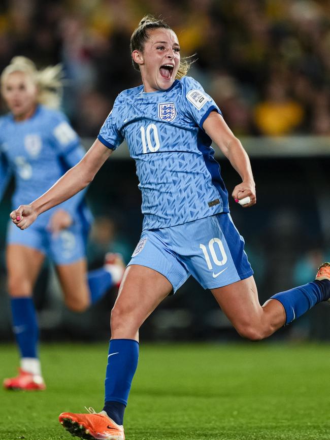 Ella Toone opened the scoring for England. Picture: Getty Images