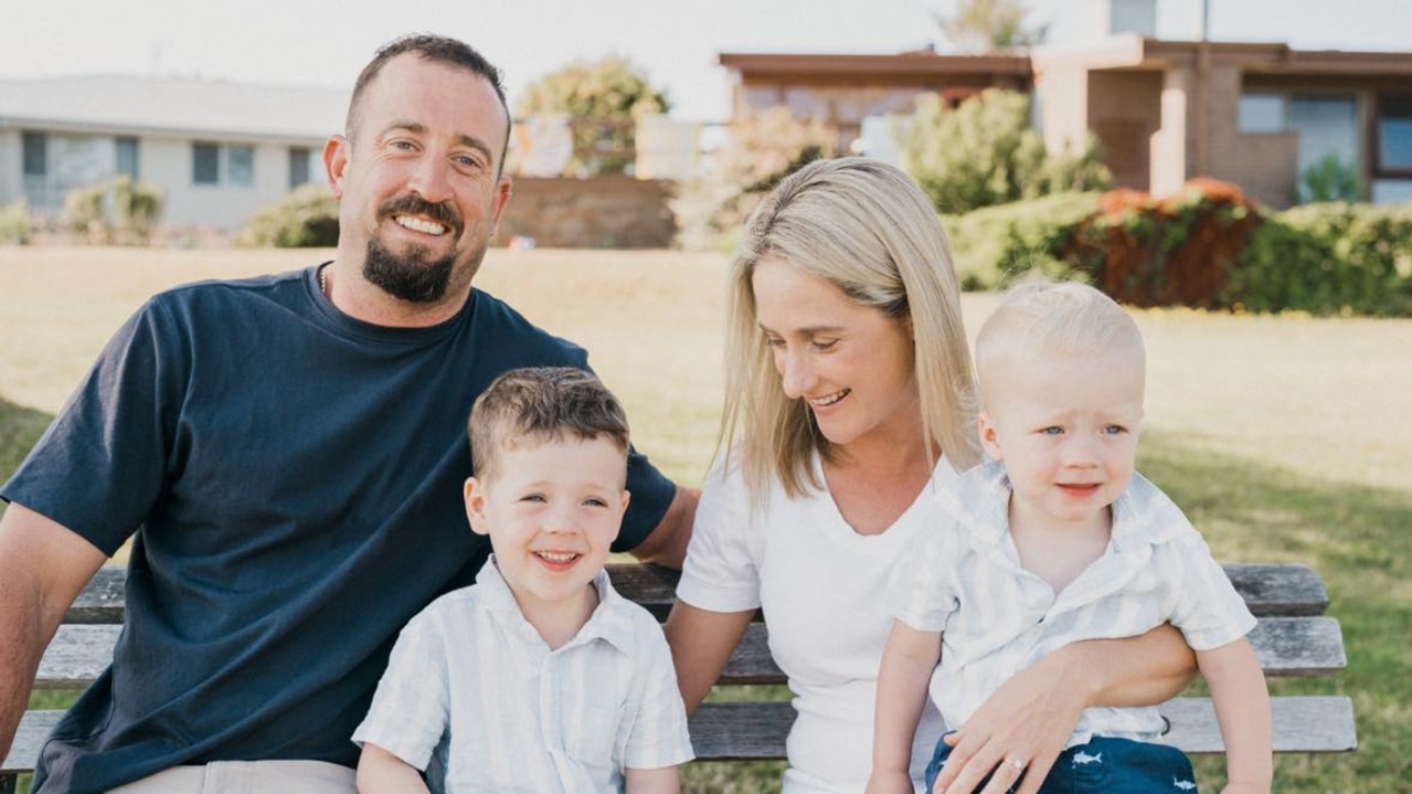 Abbey Mowbray and Richard Kennedy lost their home after a fast-moving fire came roaring through their Tuchekoi property on Saturday, October 28, 2023. Picture: Supplied