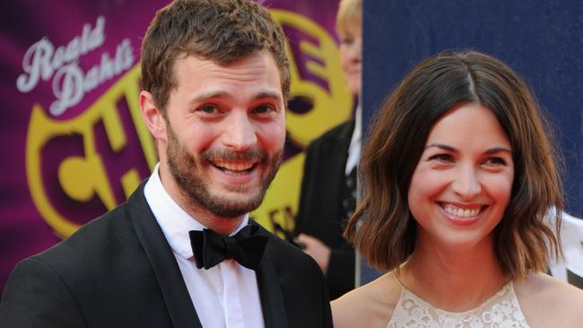 Dornan and Amelia Warner at the Arqiva British Academy Television Awards last May. He survived. Picture: Getty