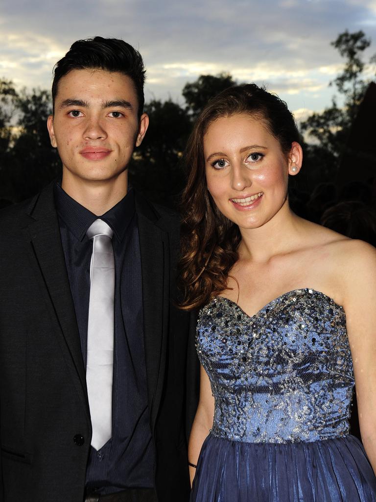 Stefan Yamada and Naomi Ingamells at the 2013 St Philip’s College formal at the Alice Springs Convention Centre. Picture: PHIL WILLIAMS / NT NEWS