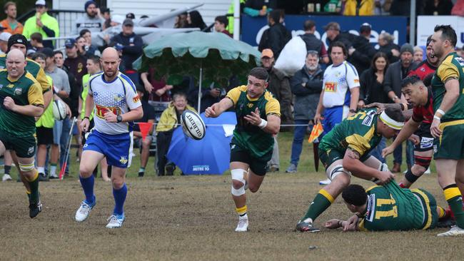 Griffith University Colleges Knights v Surfers Paradise Dolphins faced off in the 2022 GCDRU first grade grand final. Picture: Mike Batterham