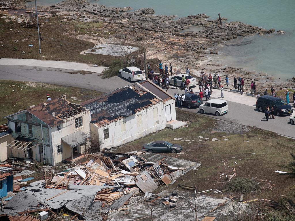 As many as 13,000 homes in the Bahamas may have been destroyed or severely damaged. Picture: Getty Images