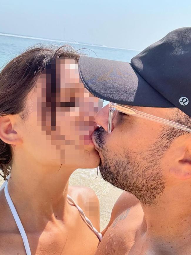 Lamar Ahchee said on social media that he was looking forward to his girlfriend joining him in Bali.