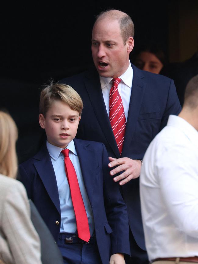 But Will wants his son to be an Eton man. (Photo by Pascal GUYOT / AFP)