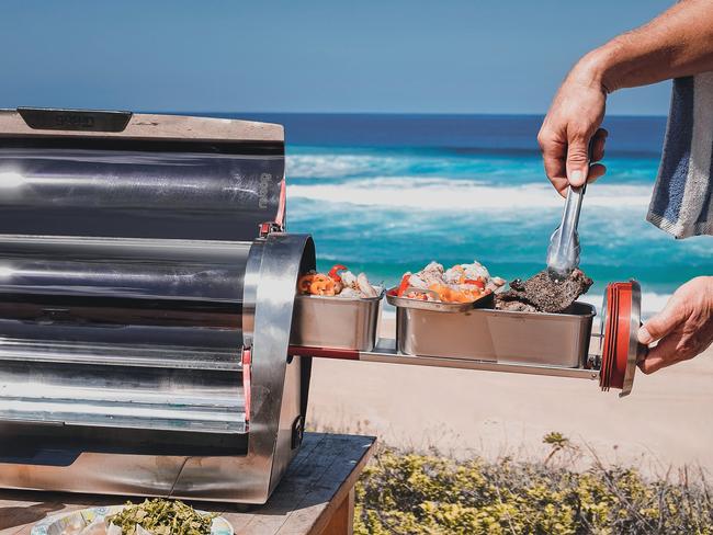 STRICT EMBARGO FOR THE GREEN LIST 25 FEB 2022.  GoSun Fusion solar-powered hybrid oven, approximately $880, from gosun.co. Image supplied by GoSun