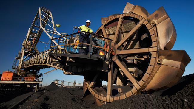 South32 coal mining at Klipspruit, South Africa. picture: Supplied.