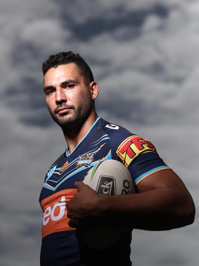 Titans skipper Ryan James. Picture: Chris Hyde/Getty