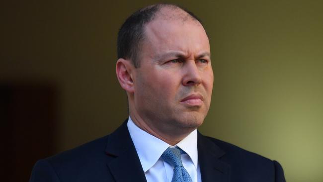 Treasurer Josh Frydenberg announced the government's $130 billion wage subsidy last week, but our economy still has a way to go. Picture: AAP/Mick Tsikas