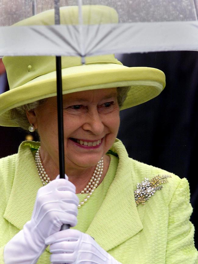 Queen Elizabeth II in Sydney in 2000.