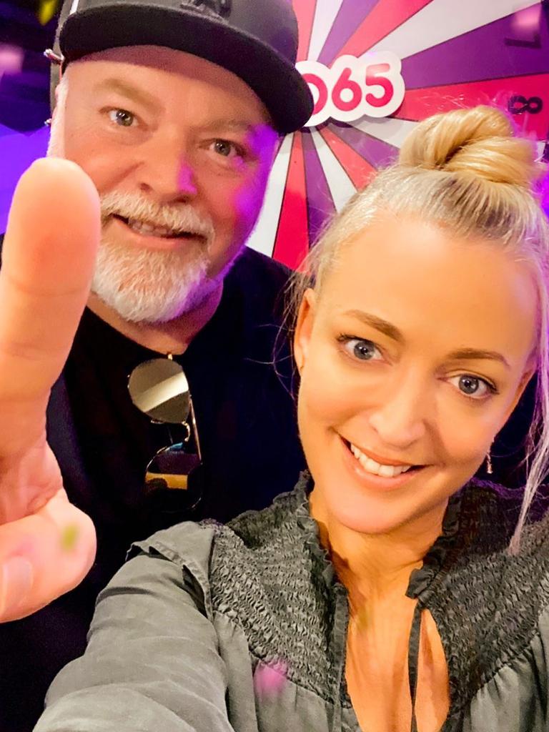 Kyle Sandilands and Jackie O are number 1 on both AM and FM in Sydney. Picture: Instagram