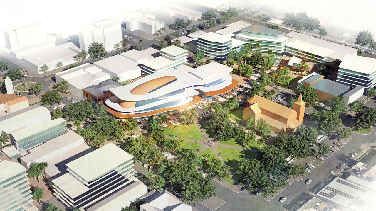 Bundaberg Regional Council release the concept drawings for the Civic and Cultural Arts Precinct. The refurbished Wintergarden is a big part of the precinct.