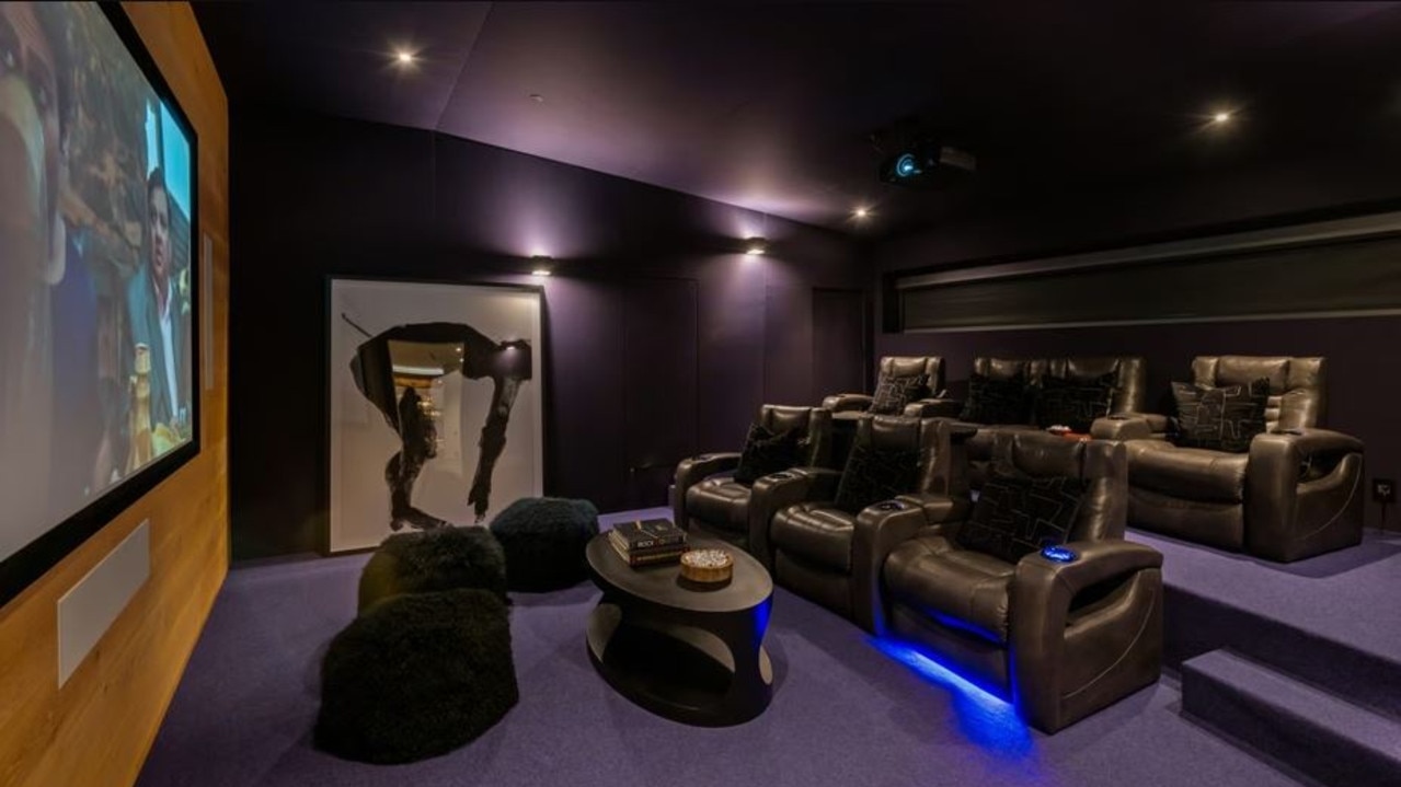 The home theatre. Picture: Marc Angeles via Realtor