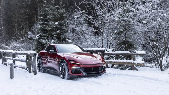 Our European correspondent tested the car in winter conditions.