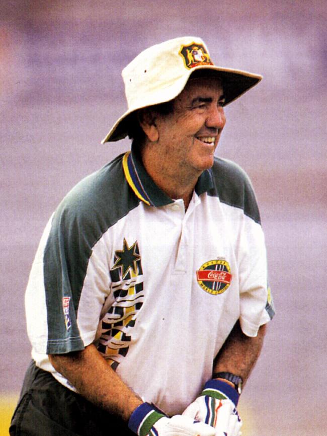 Former Australian cricket captain and coach Bob Simpson