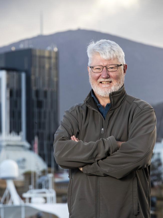 Hobart Cable Car Supporters spokesman Tony Donaghy. Picture: Chris Kidd