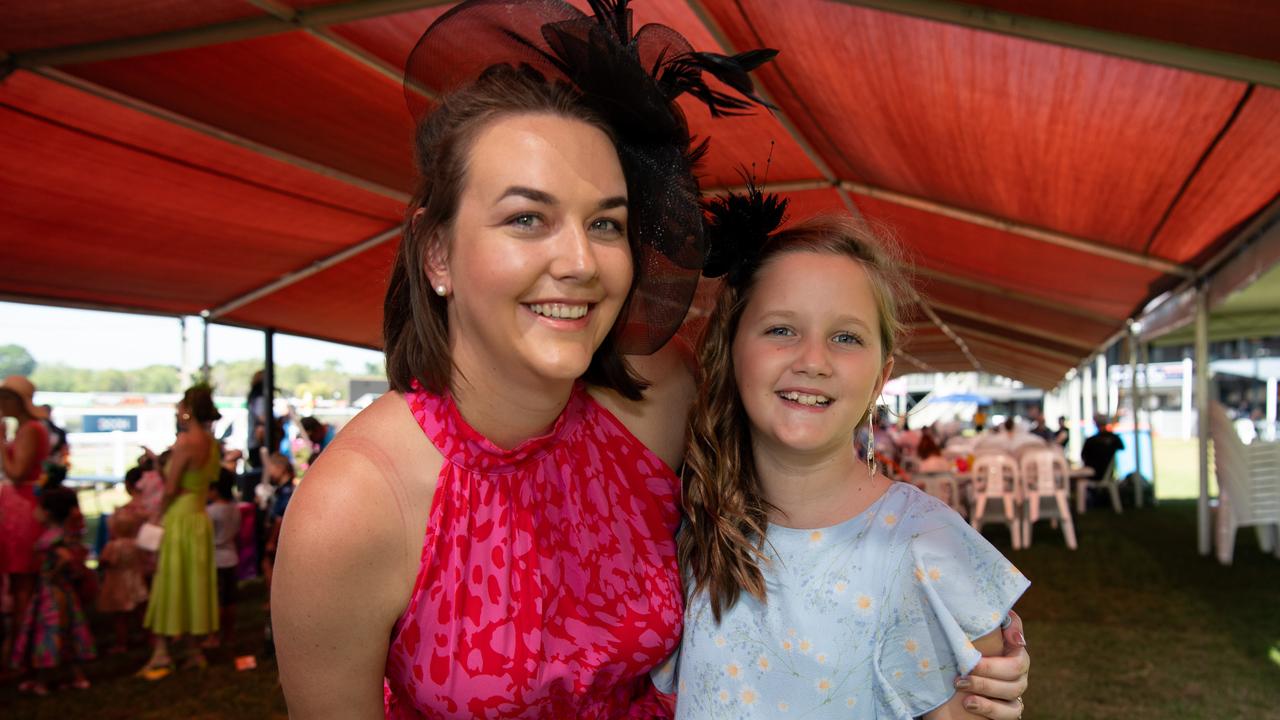 Joanne Woldseth and Marley Woldseth at the Chief Minister's Cup Day at the Darwin Turf Club on Saturday, July 13. Picture: Pema Tamang Pakhrin