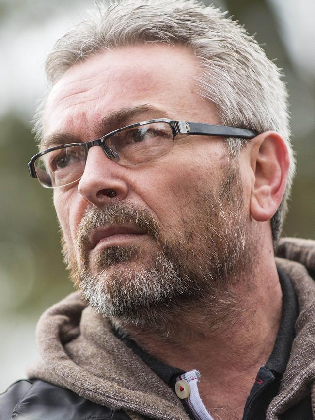 Borce Ristevski claimed his wife had simply walked away after an argument at their home. Picture: Eugene Hyland