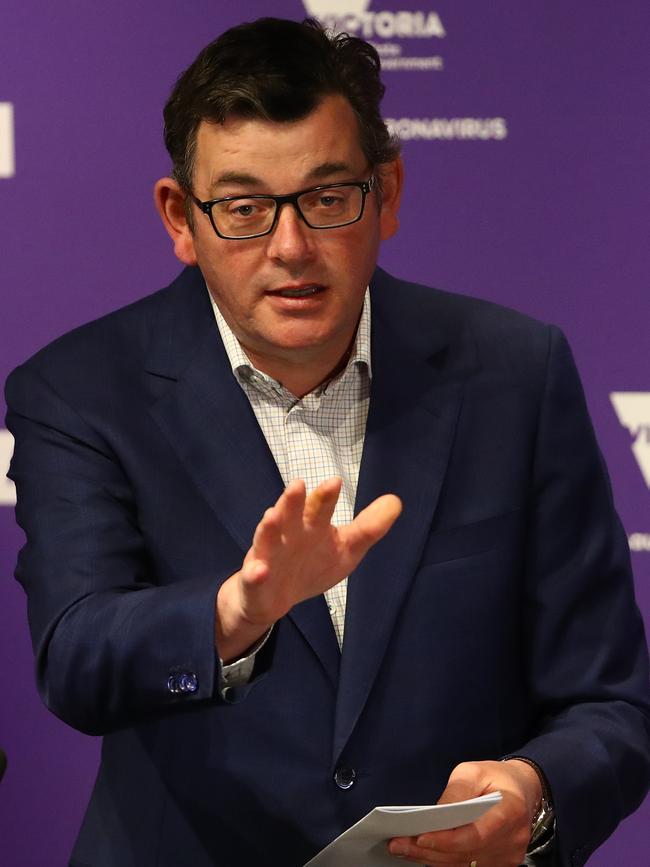 Victorian Premier Daniel Andrews. Picture: Getty Images.