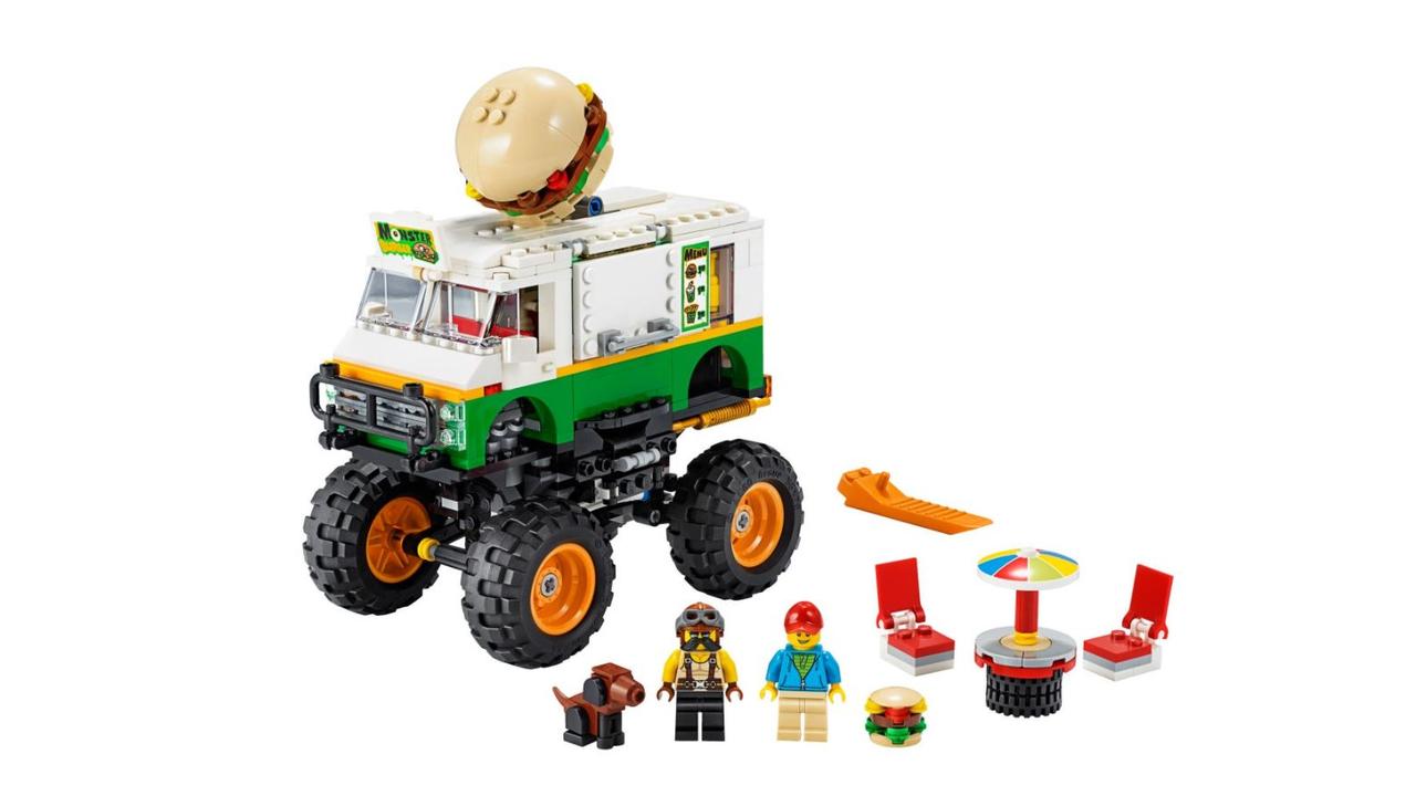 LEGO Creator 3-in-1 Monster Burger Truck 31104. Image: LEGO.