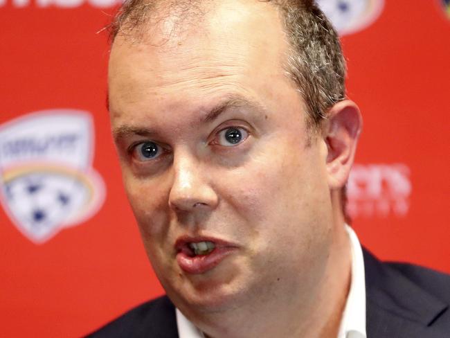 SOCCER - A-League -Adelaide United chairman Piet van Der Pol. Picture SARAH REED