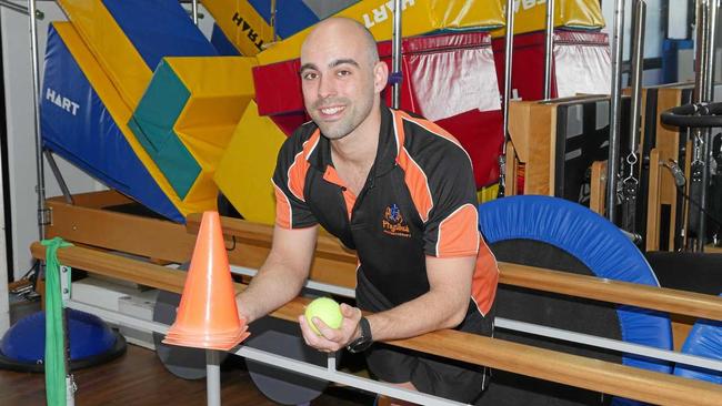 KEEP MOVING: Physikal exercise physiologist Rick Hoefnagels, in Hervey Bay, is promoting exercise to help manage Parkinson's Disease. Picture: Jessica Lamb