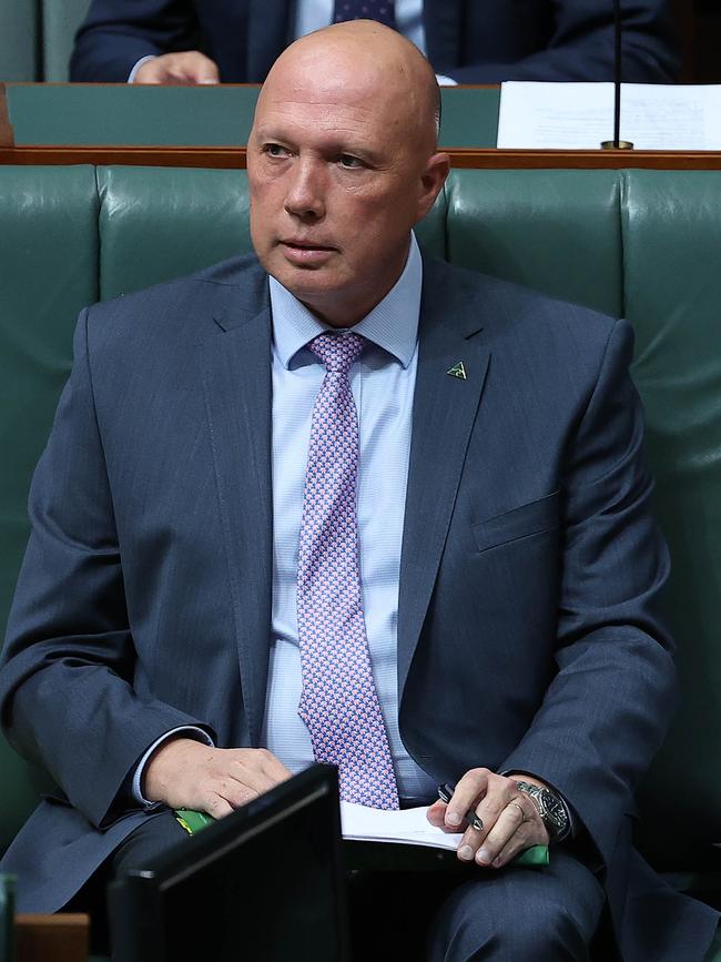 Peter Dutton. Picture: NCA NewsWire / Gary Ramage