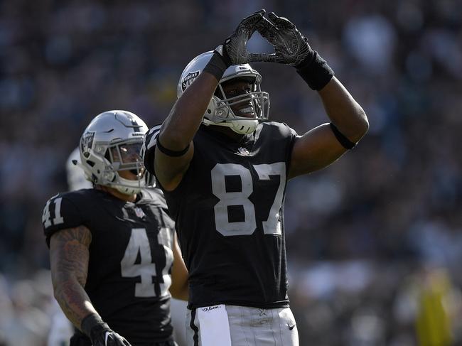 Jared Cook’s fantasy owners can expect TE1 production in this game. Picture: Getty Images