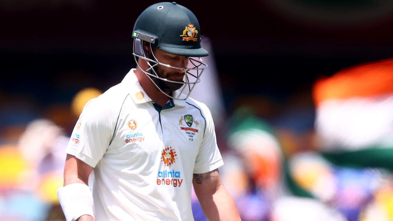 Matthew Wade failed to cement his place in the side for South Africa.