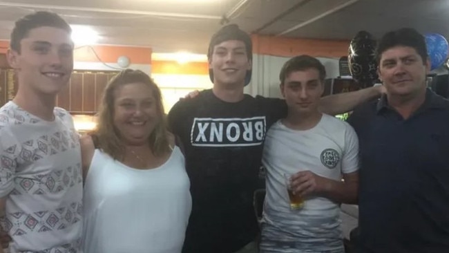 Friends of Tyeson Mackie (middle) have created a fundraiser to support his family.