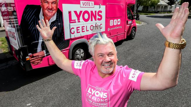 Former Geelong mayor Darryn Lyons, who's running as an independent in next month's state election. Picture: Tim Carrafa