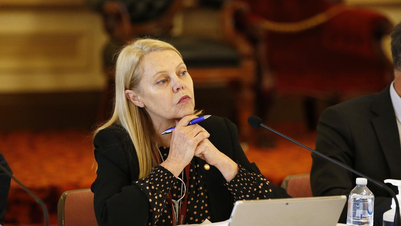 Member for Noosa Sandy Bolton MP pictured during Estimates at Parliament House, Brisbane. Picture: Josh Woning